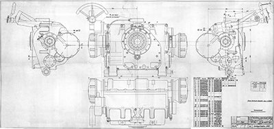 021B-49517-Bl.1 Lenkgetriebe L801