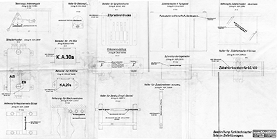 HSK 3156 J Beschriftung Funktechnischer Teile (Pz.Befw.VI)
